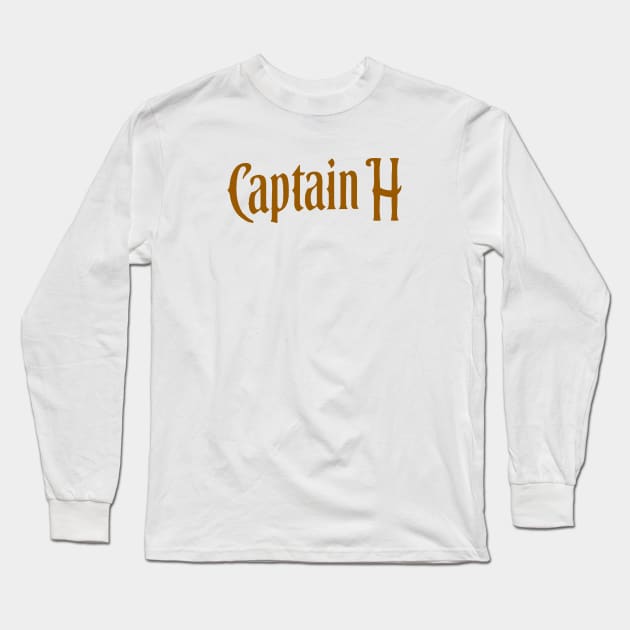 Captain H Long Sleeve T-Shirt by etheleastman